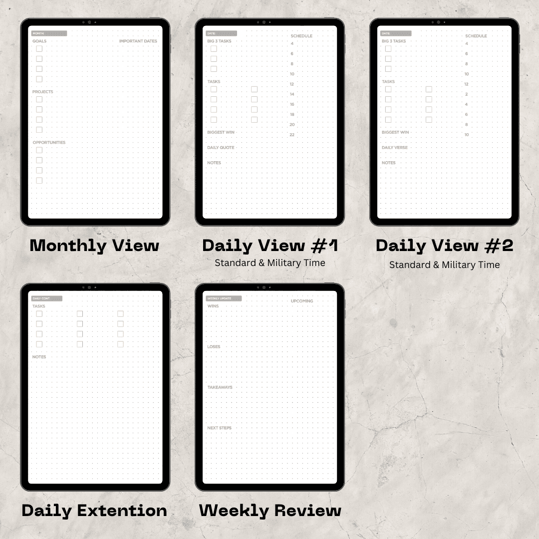 Daily Log Journal Templates