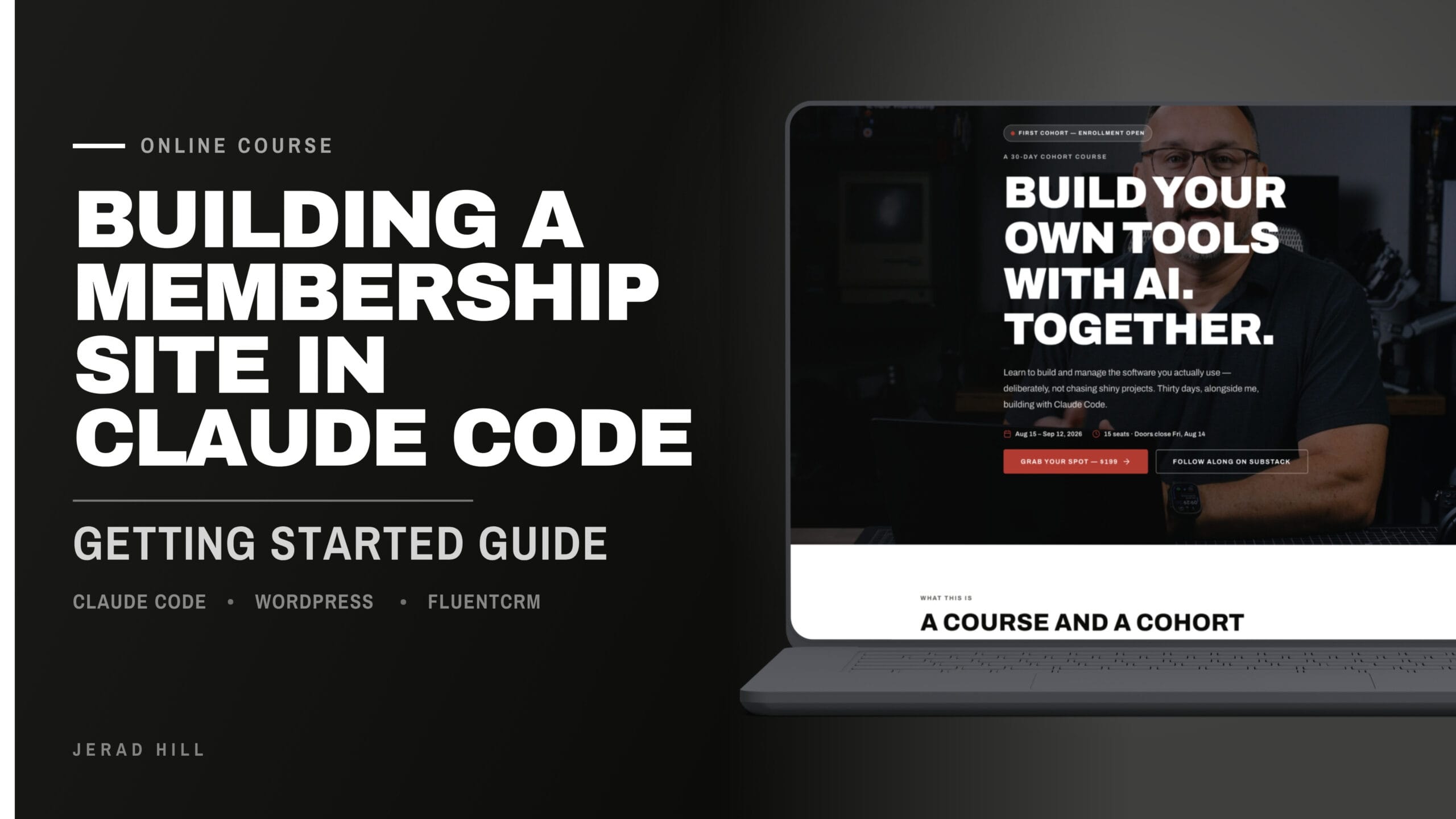 Image of Building a Membership Site with Claude Code